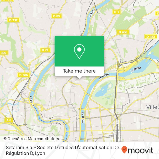 Sétaram S.a. - Société D'etudes D'automatisation De Régulation D map