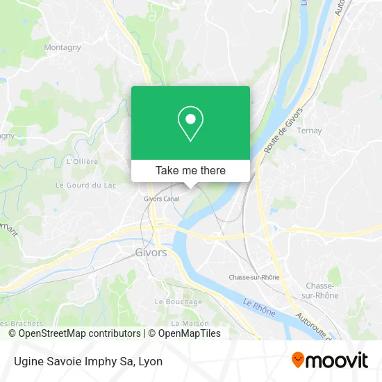 Ugine Savoie Imphy Sa map
