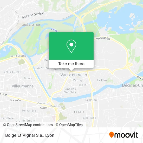 Boige Et Vignal S.a. map