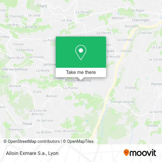 Alloin Exmare S.a. map