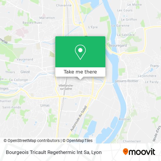 Bourgeois Tricault Regethermic Int Sa map