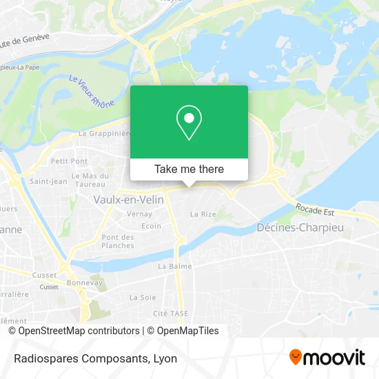 Radiospares Composants map