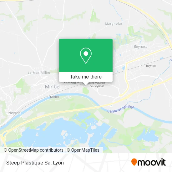 Steep Plastique Sa map
