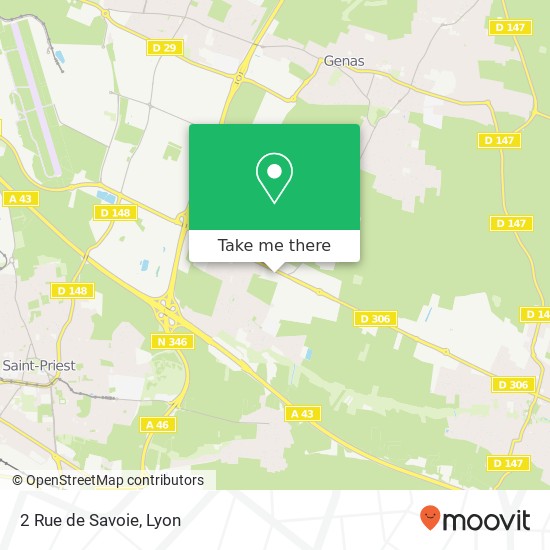 2 Rue de Savoie map