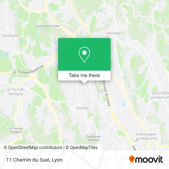 11 Chemin du Suel map