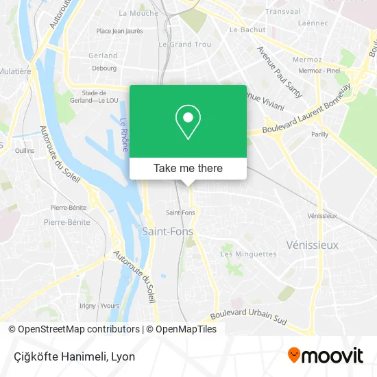 Çiğköfte Hanimeli map