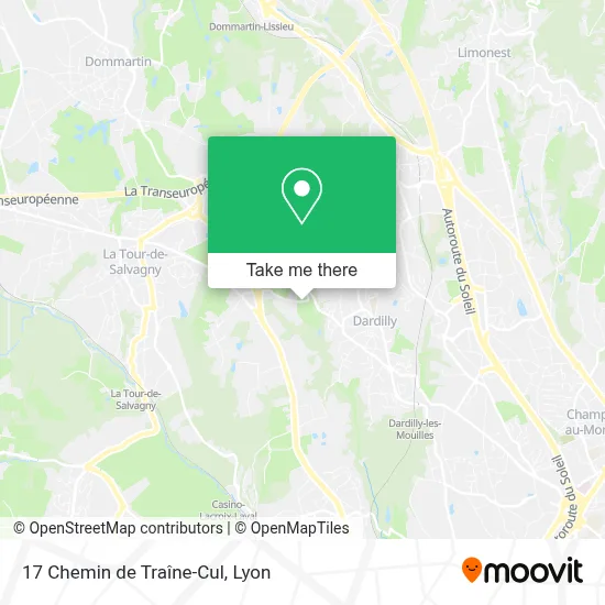 17 Chemin de Traîne-Cul map