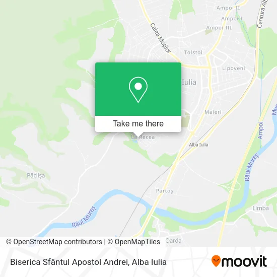 Biserica Sfântul Apostol Andrei map