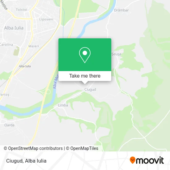 Ciugud map