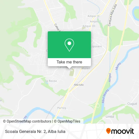 Scoala Generala Nr. 2 map