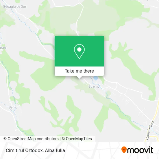 Cimitirul Ortodox map