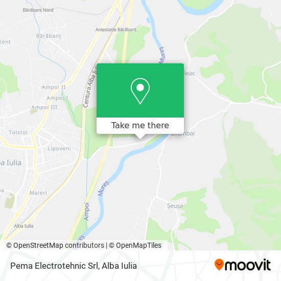 Pema Electrotehnic Srl map
