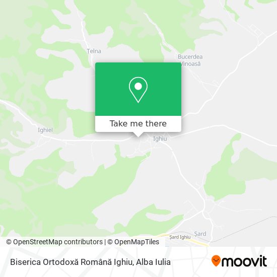 Biserica Ortodoxă Română Ighiu map