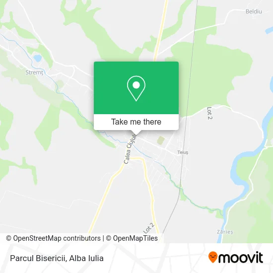 Parcul Bisericii map