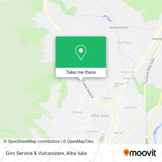 Giro Service & Vulcanizare map
