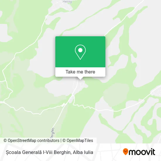 Școala Generală I-Viii Berghin map