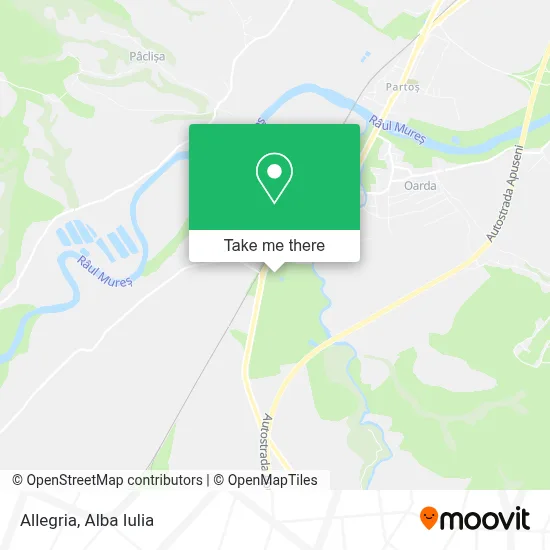 Allegria map