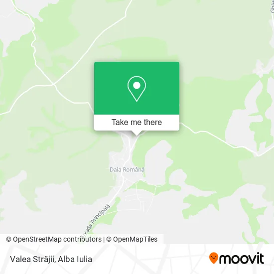 Valea Străjii map