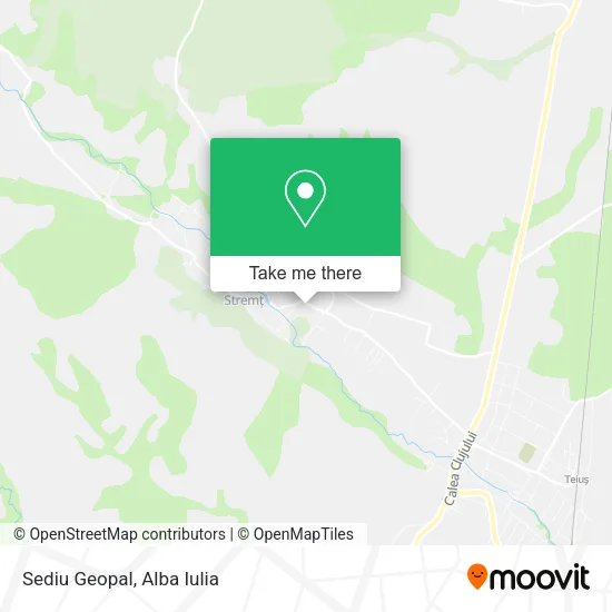 Sediu Geopal map