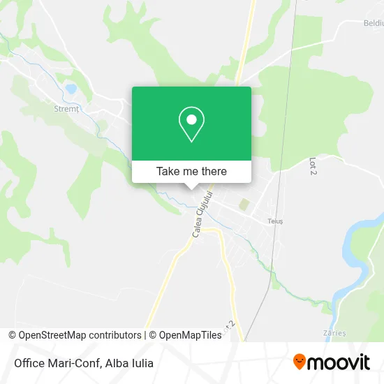 Office Mari-Conf map