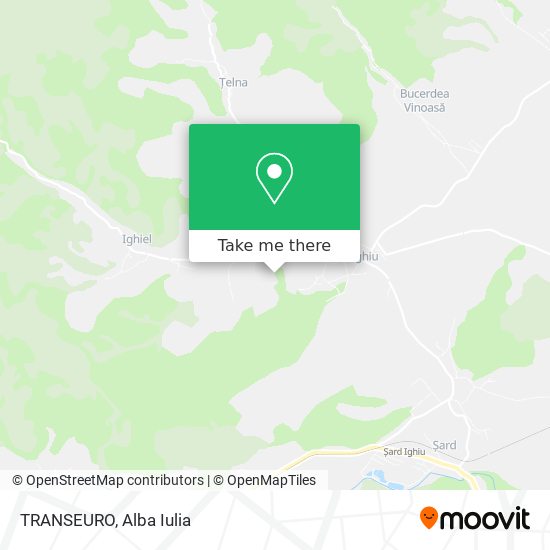 TRANSEURO map