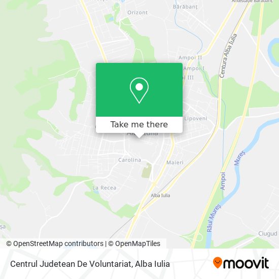 Centrul Judetean De Voluntariat map