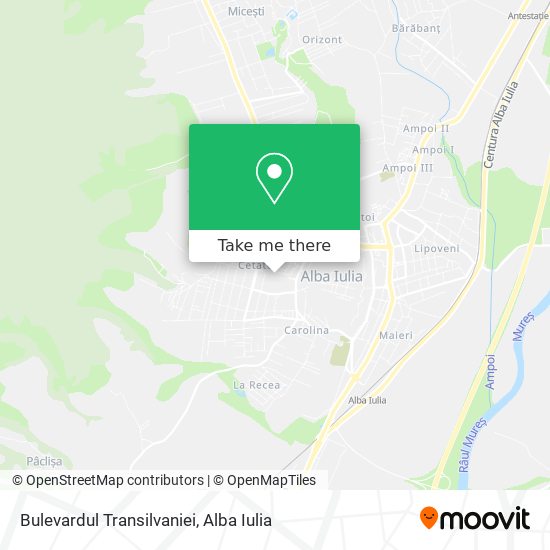 Bulevardul Transilvaniei map