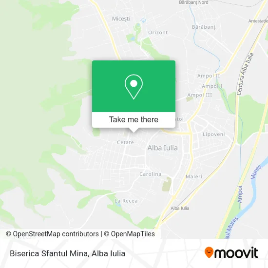 Biserica Sfantul Mina map