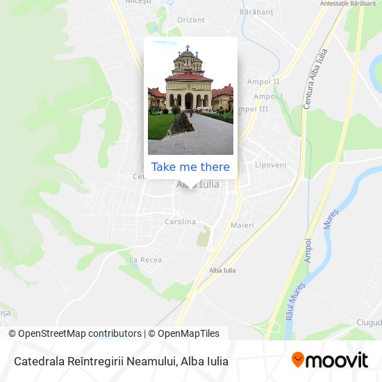Catedrala Reîntregirii Neamului map