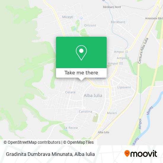 Gradinita Dumbrava Minunata map