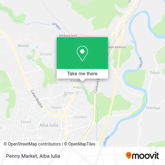Penny Market map