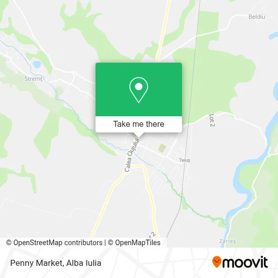 Penny Market map