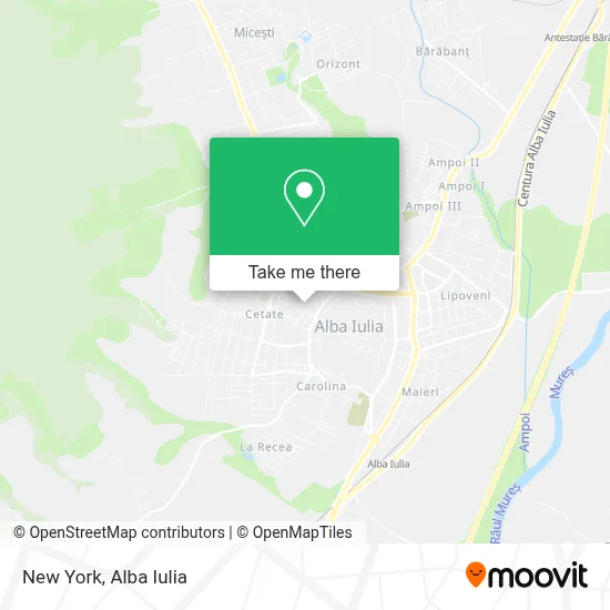New York map