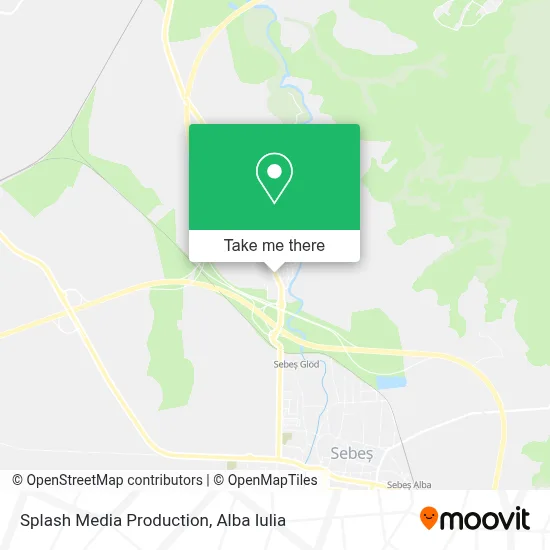 Splash Media Production map
