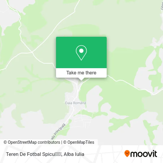 Teren De Fotbal Spicu⚽⚽💪 map