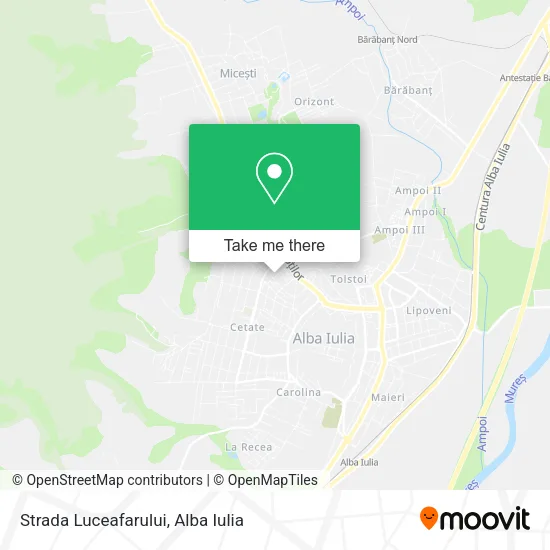 Strada Luceafarului map