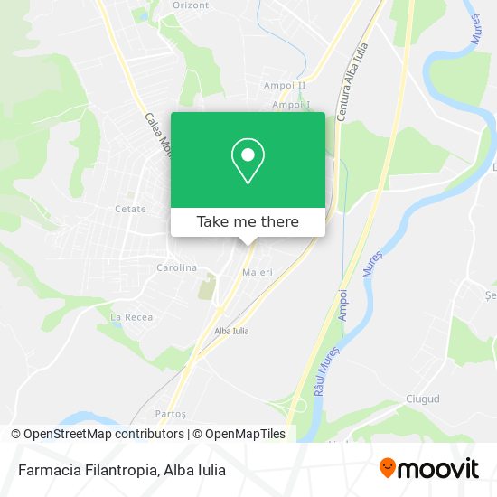 Farmacia Filantropia map