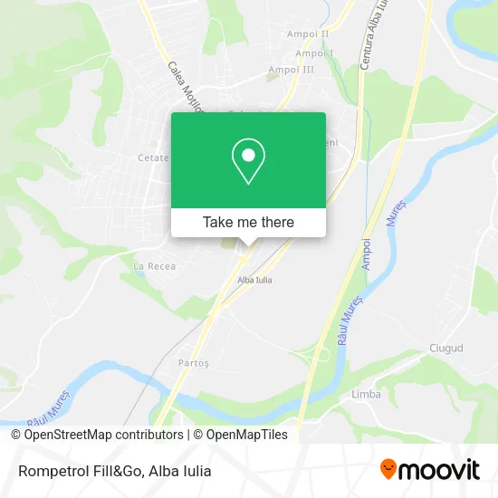 Rompetrol Fill&Go map