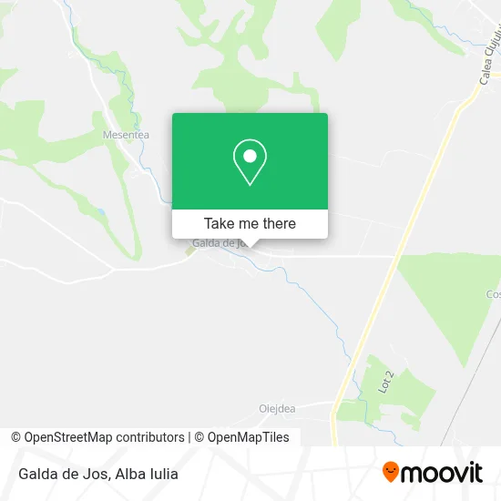 Galda de Jos map