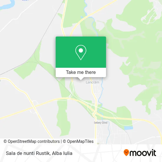 Sala de nunti Rustik map