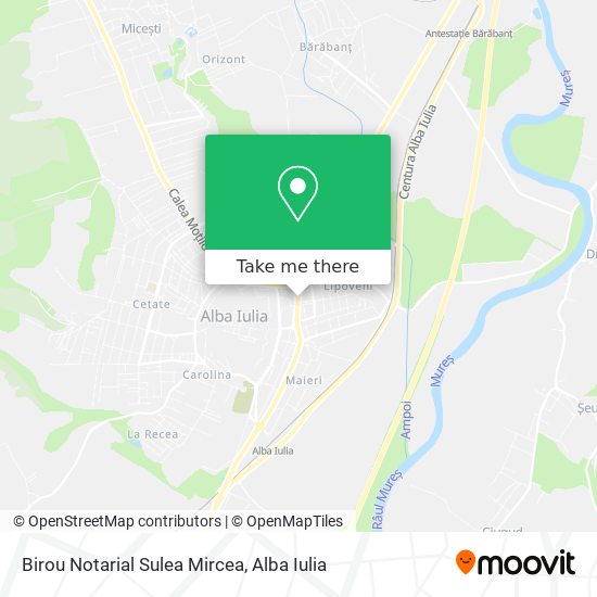 Birou Notarial Sulea Mircea map