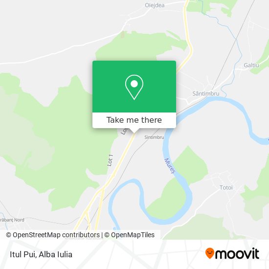 Itul Pui map