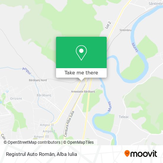 Registrul Auto Român map