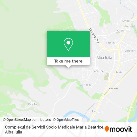 Complexul de Servicii Socio Medicale Maria Beatrice map
