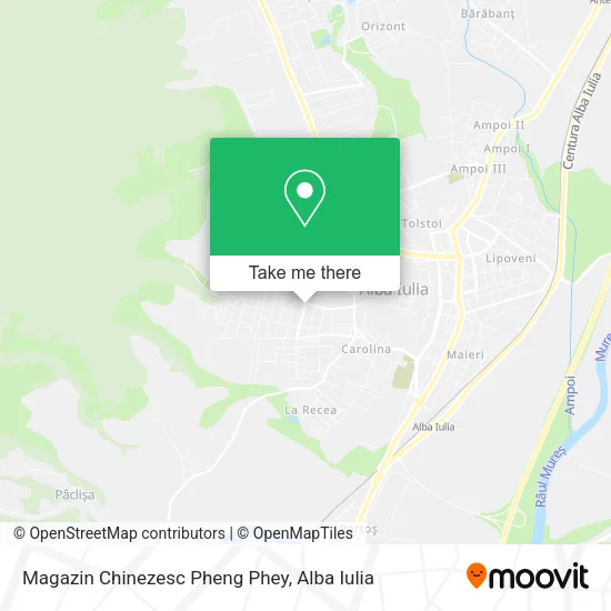 Magazin Chinezesc Pheng Phey map