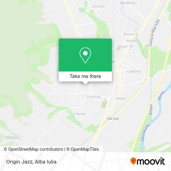 Origin Jazz map