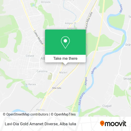 Lavi-Dia Gold Amanet Diverse map