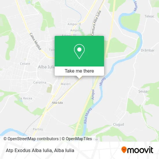 Atp Exodus Alba Iulia map