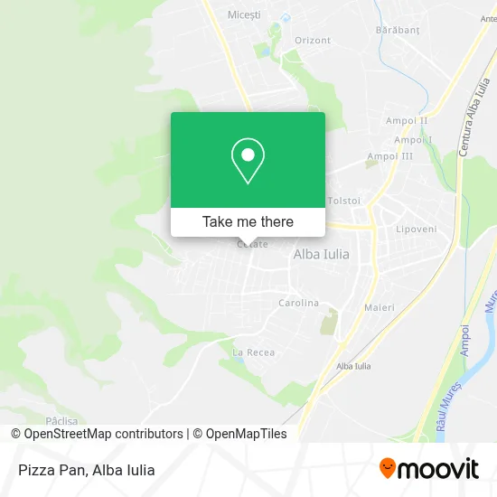 Pizza Pan map