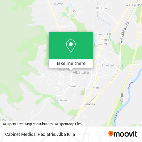 Cabinet Medical Pediatrie map